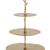 Hot Bizzotto ALZATA 3P DECORATIVA INDHUR TO ORO H45