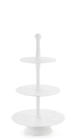 Sale Bizzotto ALZATA 3P DECORATIVA MALLET BIANCO H82
