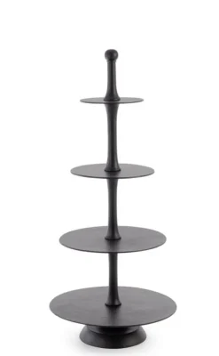 Best Bizzotto ALZATA 4P DECORATIVA MALLET NERO H123