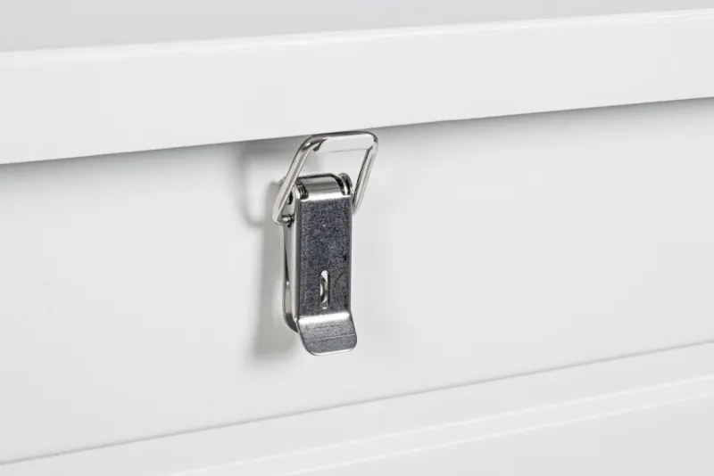 Best Bizzotto BAULE CON RUOTE IN ALLUMINIO BIANCO YK11 - ATLANTIC