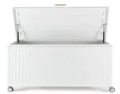 Outlet Bizzotto BAULE P.CUSC. C-RUOTE OCEAN BIANCO