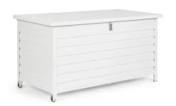New Bizzotto BAULE PORTA CUSCINI SMALL CON RUOTE BIANCO YK11 - ATLANTIC
