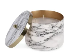 Discount Bizzotto CANDELA C-COPERCHIO MARSHA BIANCO D13,5