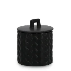 Sale Bizzotto CANDELA C-COPERCHIO TWINE NERO Ø9,5