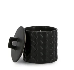 Sale Bizzotto CANDELA C-COPERCHIO TWINE NERO Ø9,5