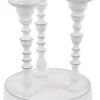 Sale Bizzotto CANDELABRO KYLIE 3F BIANCO C-BASE H18
