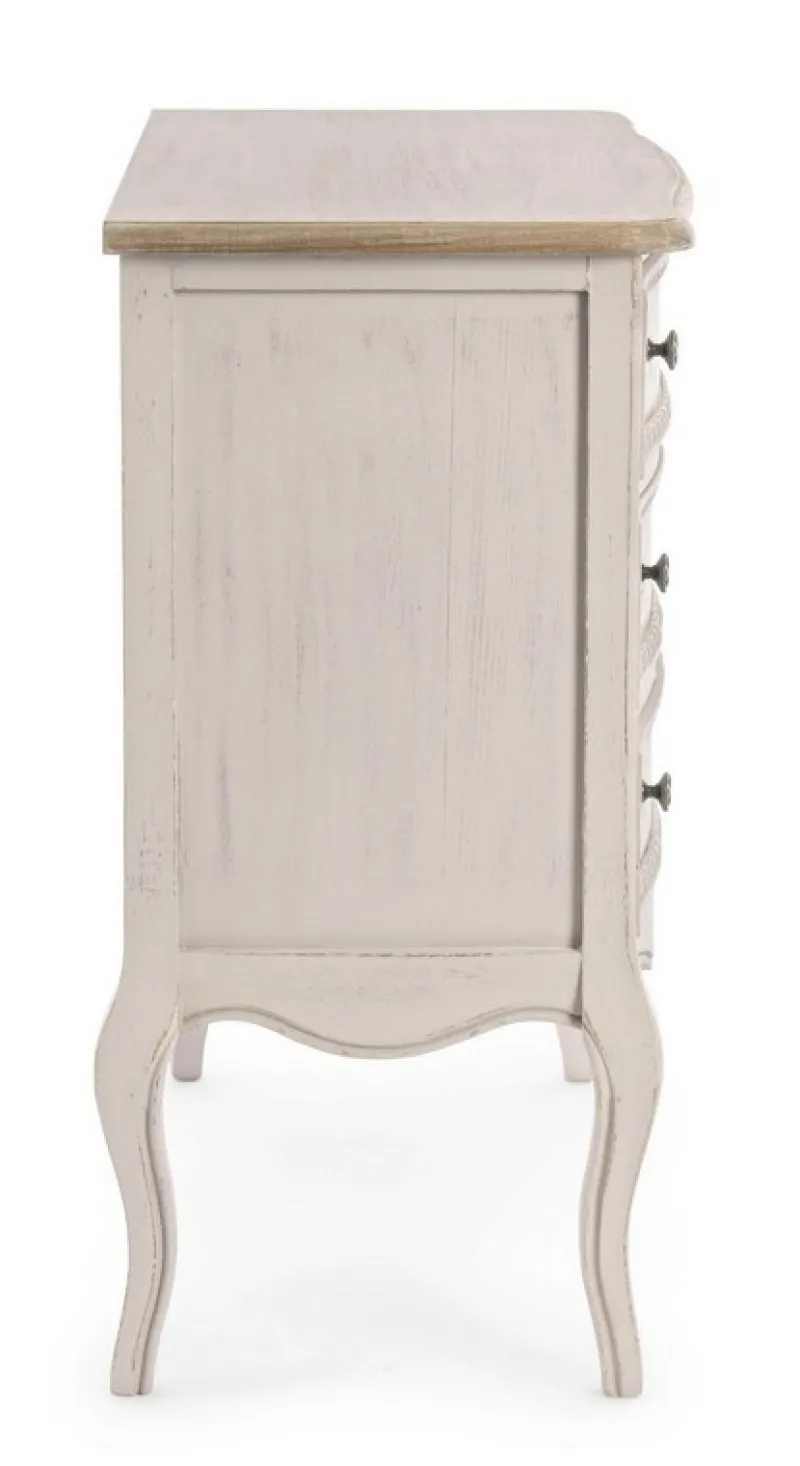 Bizzotto CASSETTIERA IN LEGNO 3 CASSETTI - CLARISSE