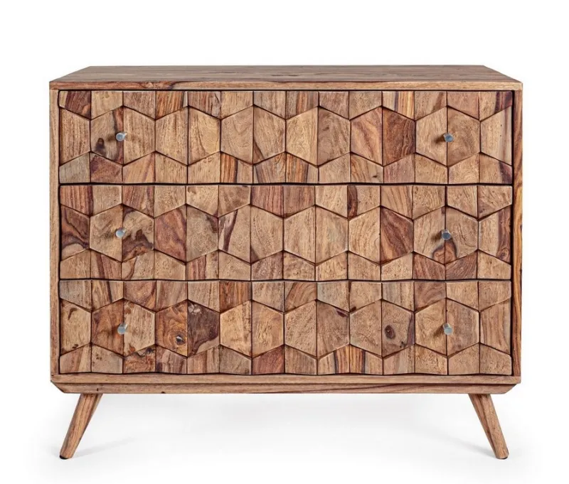 New Bizzotto CASSETTIERA IN LEGNO - KANT