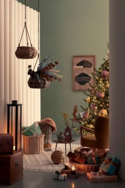 New Bizzotto CESTA SOSP. YULIA NATURALE D40X20H