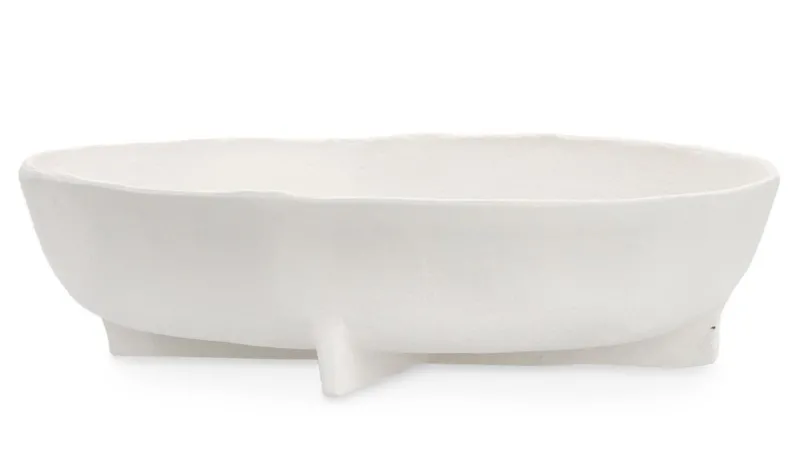 New Bizzotto CIOTOLA DECORATIVA HISAR BIANCO 31X30,5