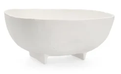 Online Bizzotto CIOTOLA DECORATIVA HISAR BIANCO 26,5X27