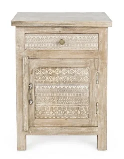 Clearance Bizzotto COMODINO IN LEGNO - MAYRA
