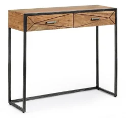 Outlet Bizzotto CONSOLLE IN LEGNO 2 CASSETTI - EGON