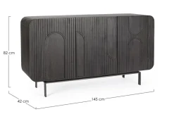 Bizzotto CREDENZA 3 ANTE IN LEGNO - ORISSA