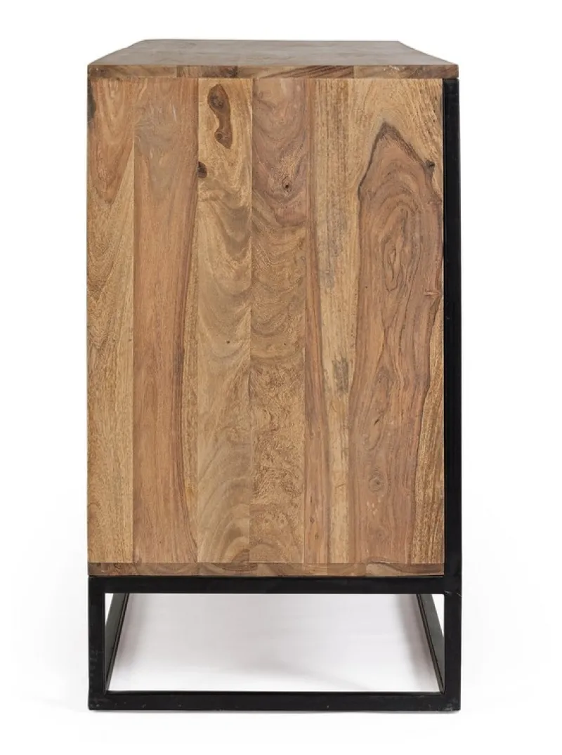 Discount Bizzotto CREDENZA 4 ANTE IN LEGNO SHEESHAM - NARTAN