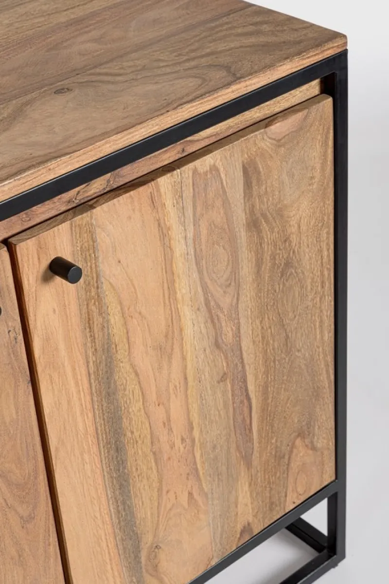 Discount Bizzotto CREDENZA 4 ANTE IN LEGNO SHEESHAM - NARTAN