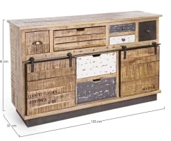 Online Bizzotto CREDENZA IN LEGNO 2 ANTE - TUDOR