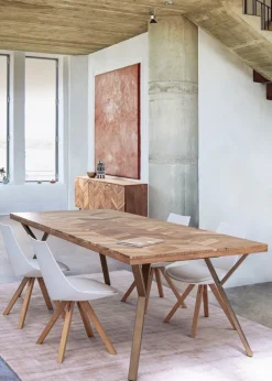 Clearance Bizzotto CREDENZA IN LEGNO 3 ANTE - RAIDA