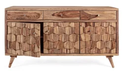 Clearance Bizzotto CREDENZA IN LEGNO 3 ANTE - KANT