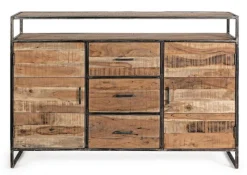 Online Bizzotto CREDENZA IN LEGNO 2 ANTE - ELMER