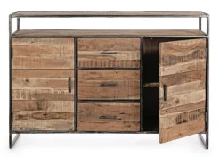 Online Bizzotto CREDENZA IN LEGNO 2 ANTE - ELMER