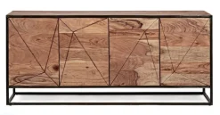 New Bizzotto CREDENZA IN LEGNO 4 ANTE - EGON