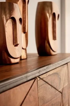 New Bizzotto CREDENZA IN LEGNO 4 ANTE - EGON