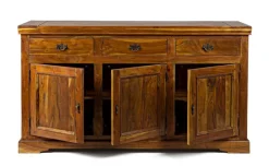 Bizzotto CREDENZA IN LEGNO 3 ANTE- CHATEAUX