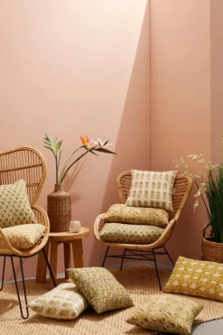 Clearance Bizzotto CUSCINO ARLES MARRONE C-MANDALA 45X45