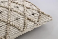 Sale Bizzotto CUSCINO CHANDER BIANCO-NATURALE 80X80