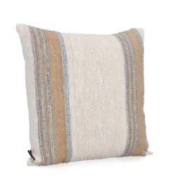 Clearance Bizzotto CUSCINO KOTRI CREMA NATURALE BLU 50X50