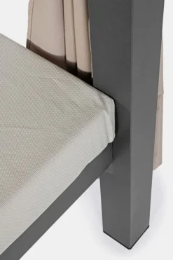 New Bizzotto DAYBED IN ALLUMINIO ANTRACITE - DREAM