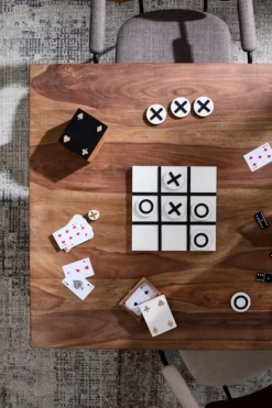 Bizzotto DECORAZIONE CARTE FORTUNE NERO 11,8X10,4