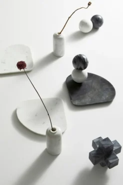 Clearance Bizzotto DECORAZIONE KANDY CROCE MARMO BIANCO