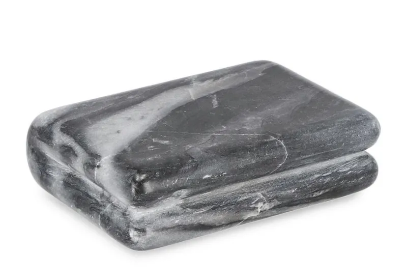 Outlet Bizzotto DECORAZIONE KANDY MARMO GRIGIO 18X12,5