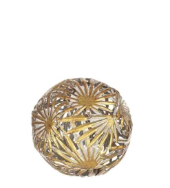 Clearance Bizzotto DECORAZIONE SFERICA MIRLEFT FOGLIA D12,5