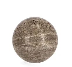 Outlet Bizzotto DECORAZIONE TIKAR SFERA MARMO MARRONE D7