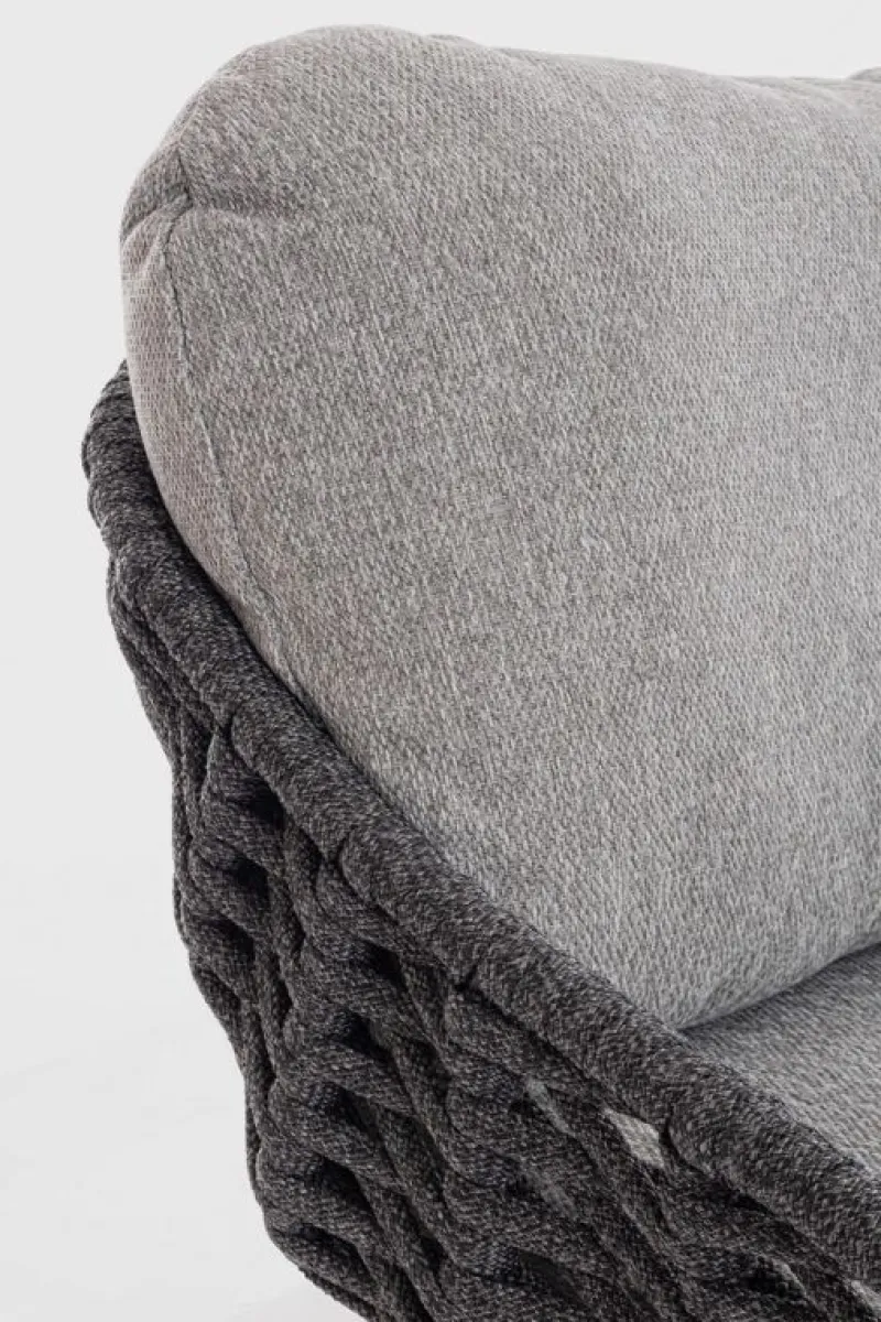 Clearance Bizzotto DIVANO 2/3 POSTI ANTRACITE - TAMIRES