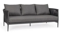 Bizzotto DIVANO 3 POSTI ANTRACITE WG21- JACINTA
