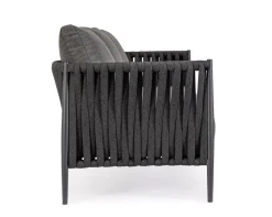 Bizzotto DIVANO 3 POSTI ANTRACITE WG21- JACINTA