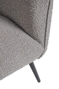 Online Bizzotto DIVANO 2 POSTI EFFETTO BOUCLE' GRIGIO - AVRIL