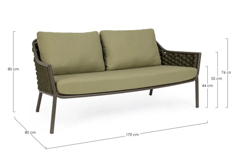 Sale Bizzotto DIVANO 2 POSTI OLIV QS24 - EVERLY