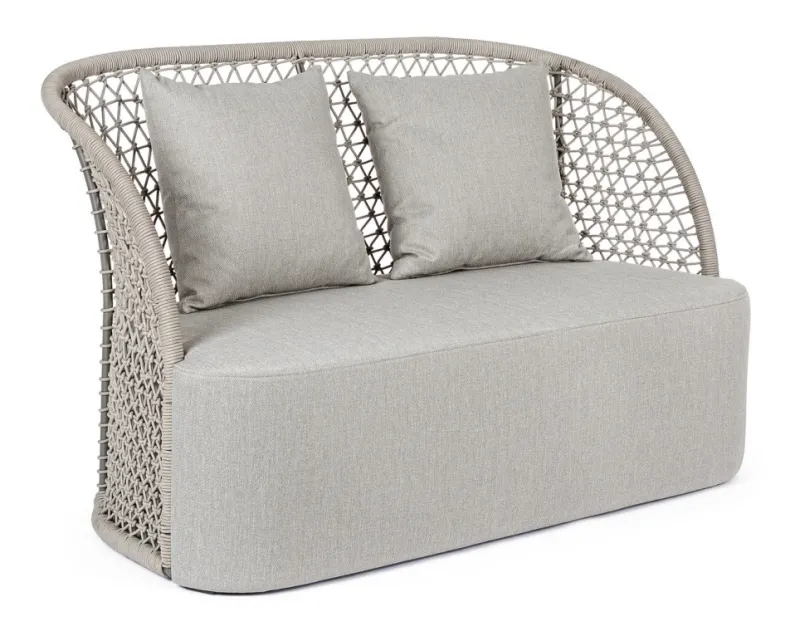 Online Bizzotto DIVANO CON CUSCINI SABBIA - CUYEN