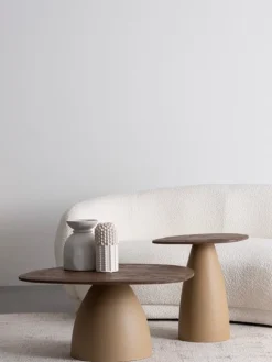 Clearance Bizzotto DIVANO EFFETTO BOUCLE' BIANCO - TECLA