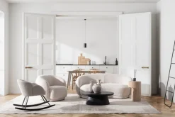 Best Bizzotto DIVANO EFFETTO BOUCLE' NATURALE - TECLA