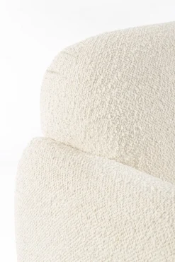 Outlet Bizzotto DIVANO EFFETTO BOUCLE' NATURALE - DETROIT