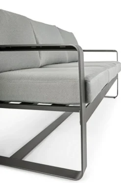Outlet Bizzotto DIVANO IN ALLUMINIO ANTRACITE YK13 - MERRIGAN
