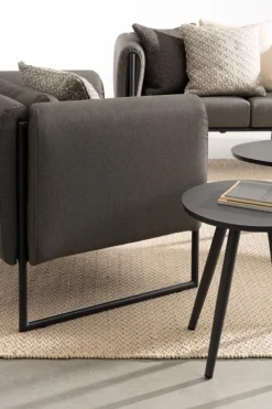 Clearance Bizzotto DIVANO IN ALLUMINIO ANTRACITE- PIXEL