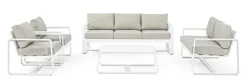 Sale Bizzotto DIVANO IN ALLUMINIO BIANCO YK11 - MERRIGAN