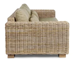 Best Bizzotto DIVANO IN FIBRE NATURALI 4 POSTI - LEANDRO